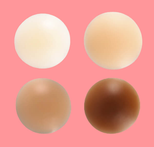 CAKES Nipple Covers ® Seamless non adhesive pasties by Jynex Labs!