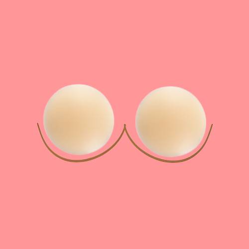 CAKES Nipple Covers ® Seamless non adhesive pasties by Jynex Labs!