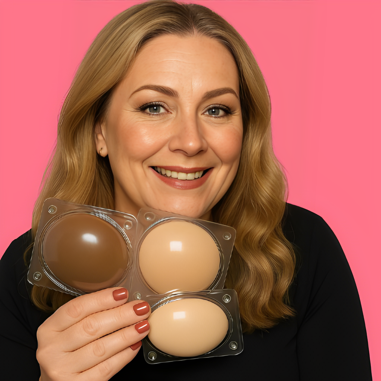 CAKES Nipple Covers ® Seamless non adhesive pasties by Jynex Labs!